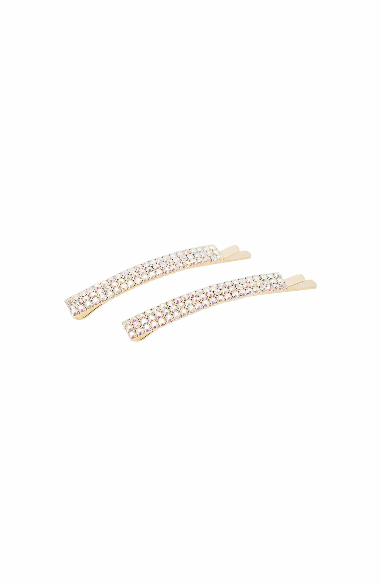 Wide Crystal Bobby 2-Pack